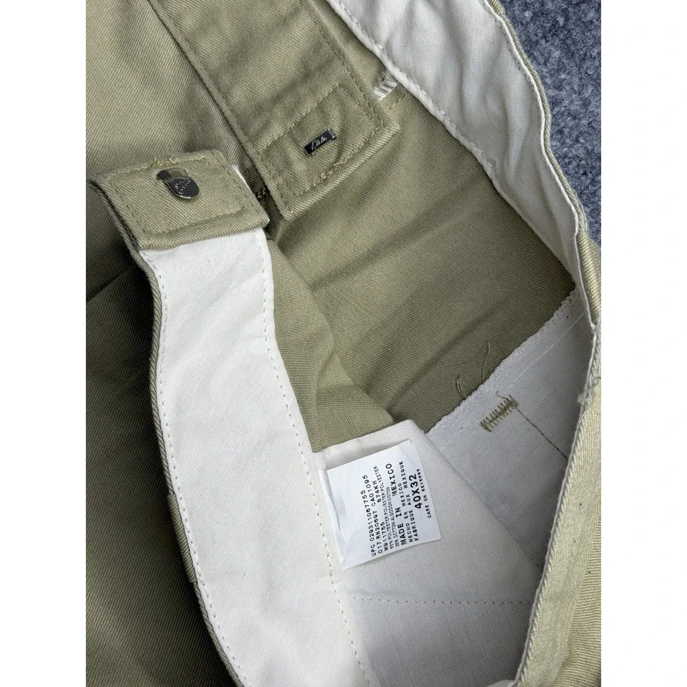 Dickies Men's Original Fit Work Pants Khaki 40x32 Brown